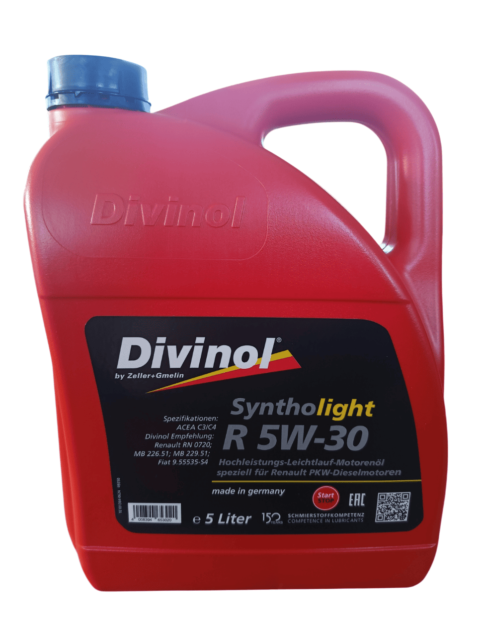 Олива моторна Divinol Syntholight R 5W-30